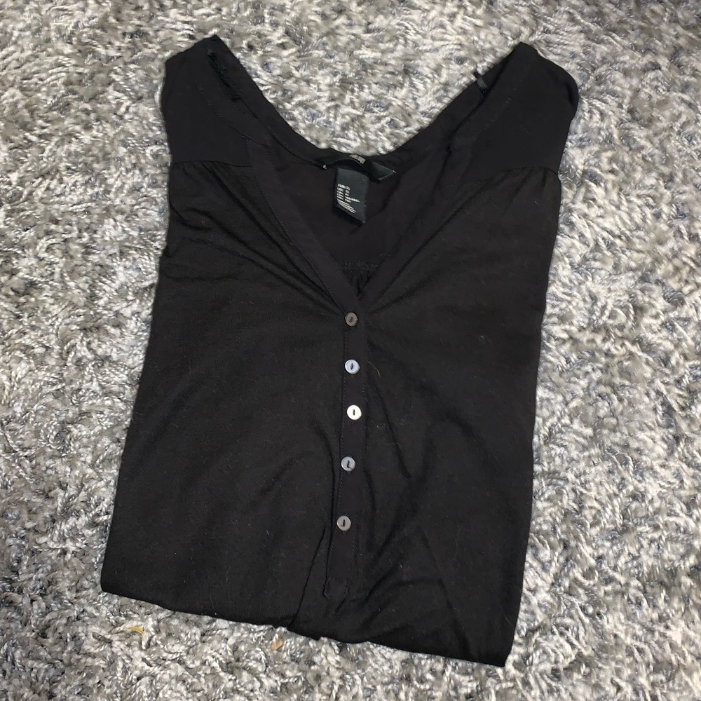 ⬇️🔥‼️Basic h&m black tee
